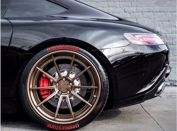 Car Tire Modification 3D Stereo English Letters - Yahko Merchandise