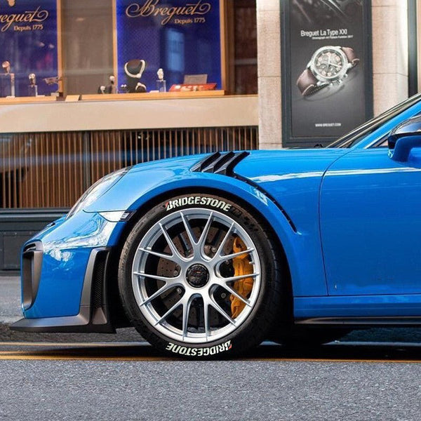 Car Tire Modification 3D Stereo English Letters - Yahko Merchandise