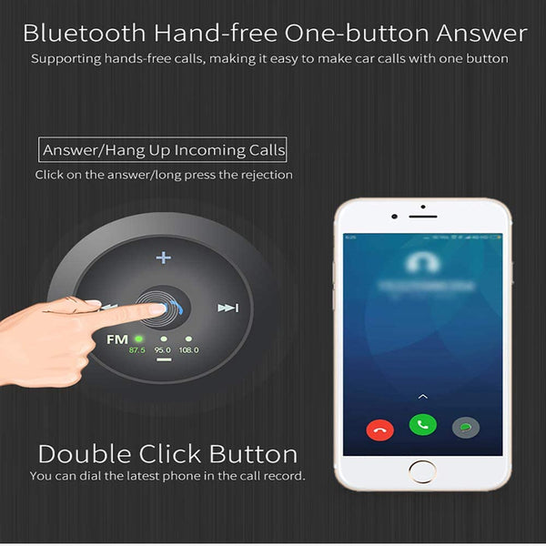 Car USB FM Transmitter Bluetooth FM Receiver - Yahko Merchandise
