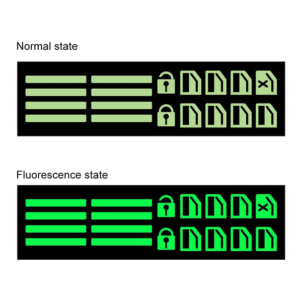Car Window Luminous Key Sticker - Yahko Merchandise