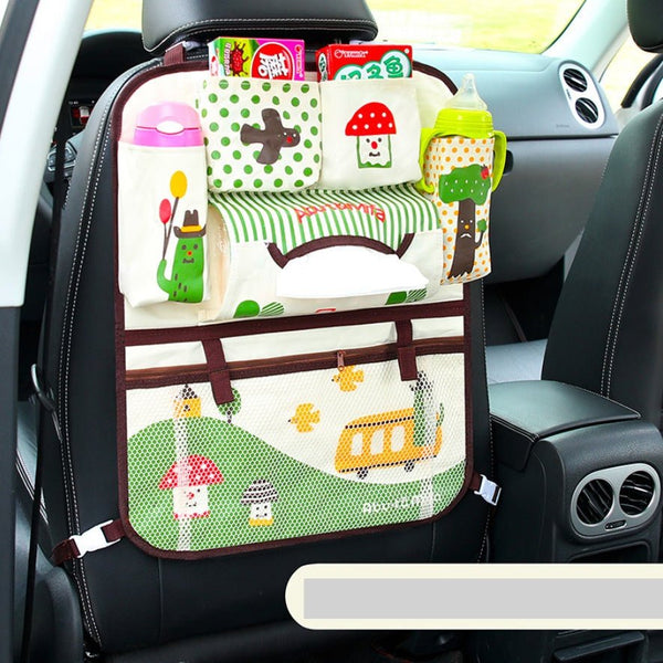 Cartoon car storage bag seat hanging bag - Yahko Merchandise