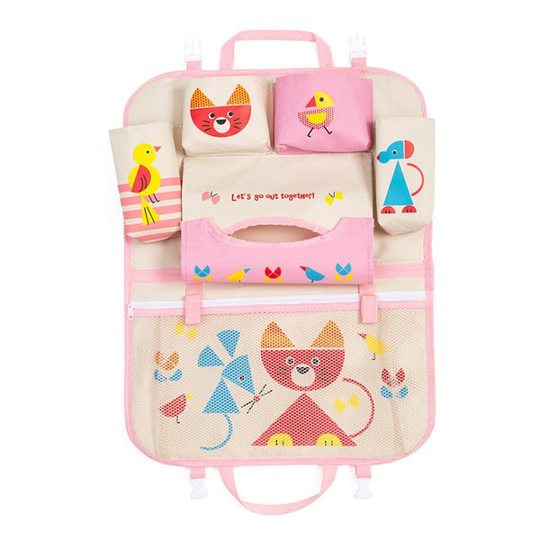 Cartoon car storage bag seat hanging bag - Yahko Merchandise