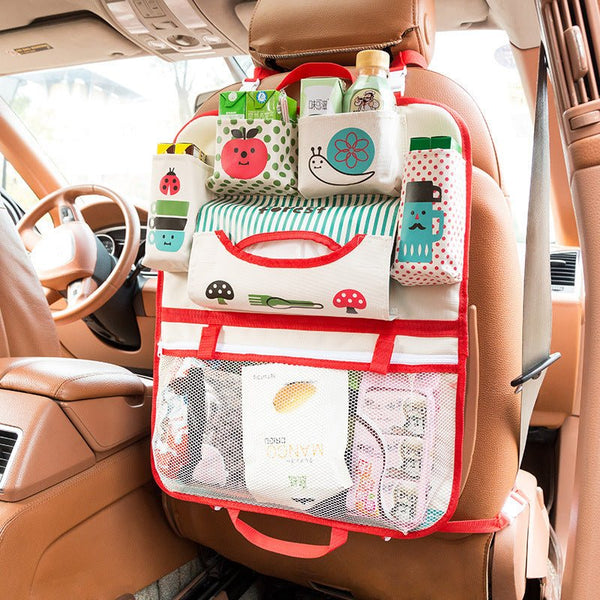 Cartoon car storage bag seat hanging bag - Yahko Merchandise