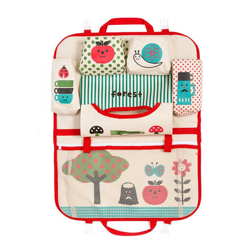 Cartoon car storage bag seat hanging bag - Yahko Merchandise