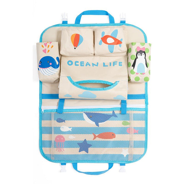 Cartoon car storage bag seat hanging bag - Yahko Merchandise