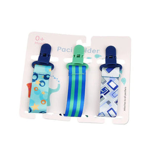 Cartoon Pattern Baby Pacifier Teether Pack of Three - Yahko Merchandise