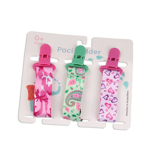 Cartoon Pattern Baby Pacifier Teether Pack of Three - Yahko Merchandise