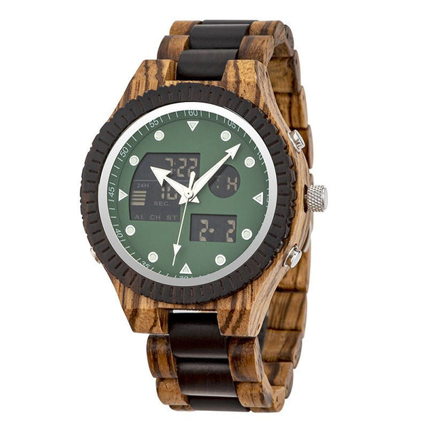 Casual Fashion Wooden Watch - Yahko Merchandise