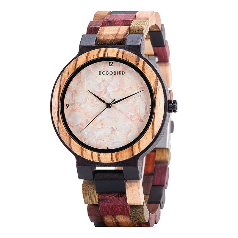 Casual Fashion Wooden Watch - Yahko Merchandise