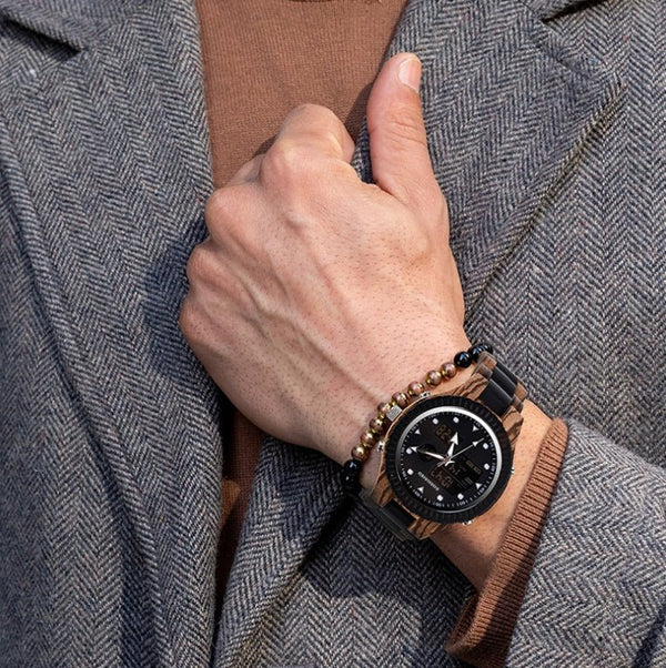 Casual Fashion Wooden Watch - Yahko Merchandise
