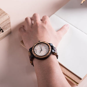 Casual Fashion Wooden Watch - Yahko Merchandise