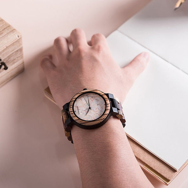 Casual Fashion Wooden Watch - Yahko Merchandise