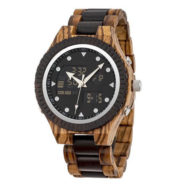 Casual Fashion Wooden Watch - Yahko Merchandise