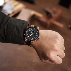 Casual Fashion Wooden Watch - Yahko Merchandise