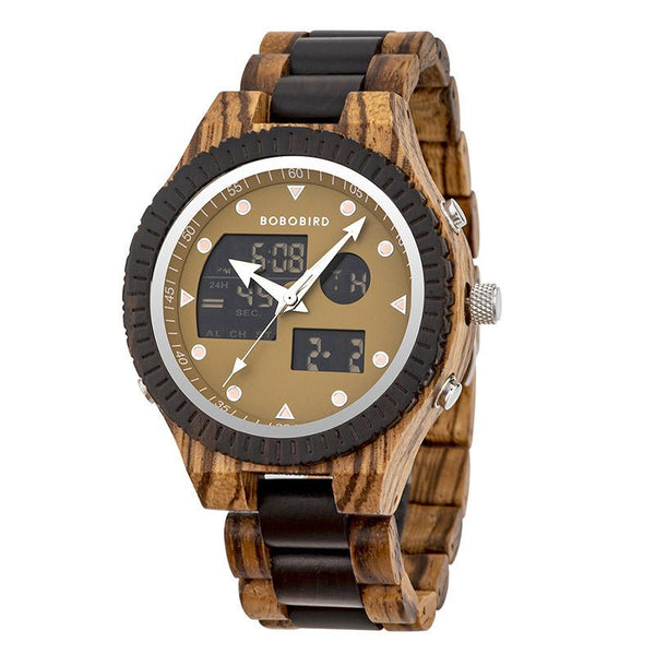 Casual Fashion Wooden Watch - Yahko Merchandise
