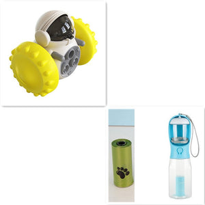 Cat And Dog Toys Slow Food Interactive Balance Car Multifunctional Fun Development Smart Pet Feeding Dog Toy Car Pets Products - Yahko Merchandise