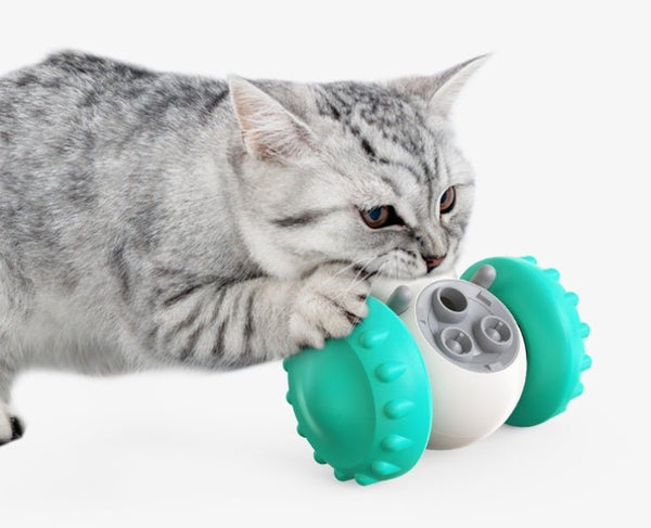 Cat And Dog Toys Slow Food Interactive Balance Car Multifunctional Fun Development Smart Pet Feeding Dog Toy Car Pets Products - Yahko Merchandise