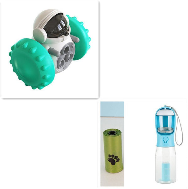Cat And Dog Toys Slow Food Interactive Balance Car Multifunctional Fun Development Smart Pet Feeding Dog Toy Car Pets Products - Yahko Merchandise