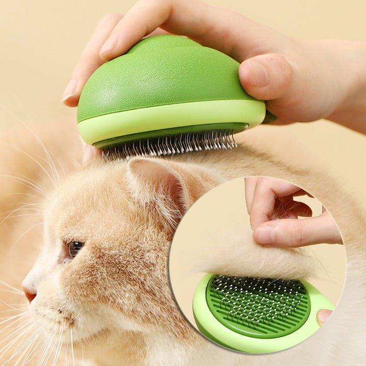 Cat Brush Hair Remover Cleaning Avocado Shaped Dog Grooming Tool Pet - Yahko Merchandise