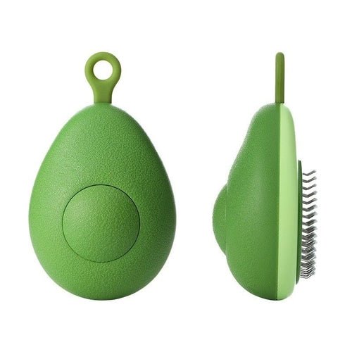 Cat Brush Hair Remover Cleaning Avocado Shaped Dog Grooming Tool Pet - Yahko Merchandise