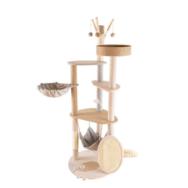 Cat Climbing Frame Large Integrated Shelf Cat Tree - Yahko Merchandise