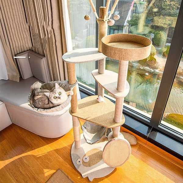 Cat Climbing Frame Large Integrated Shelf Cat Tree - Yahko Merchandise