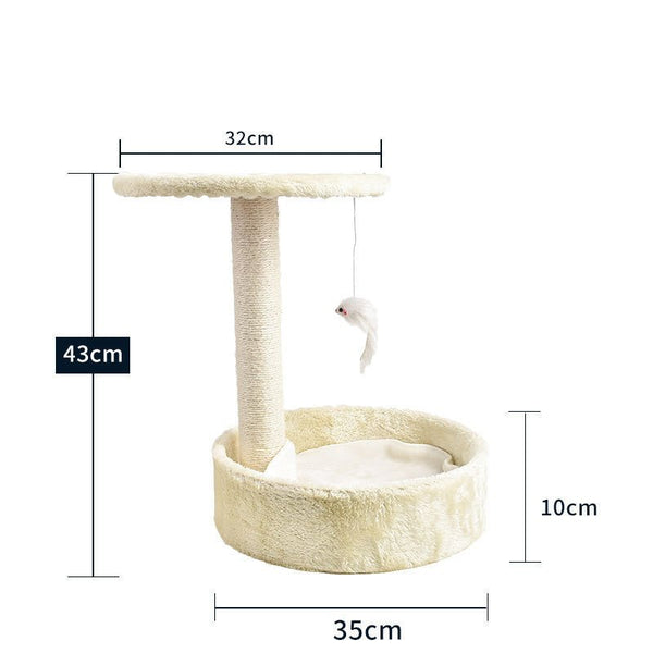 Cat Climbing Frame Litter Tree Integrated Grab - Yahko Merchandise