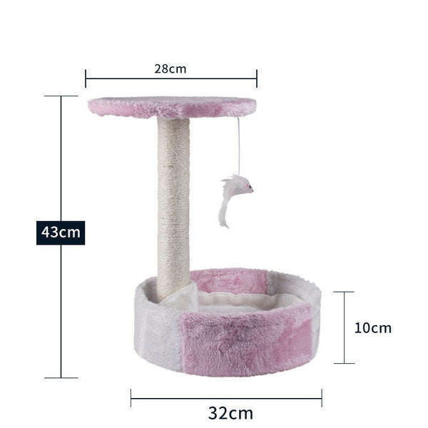 Cat Climbing Frame Litter Tree Integrated Grab - Yahko Merchandise