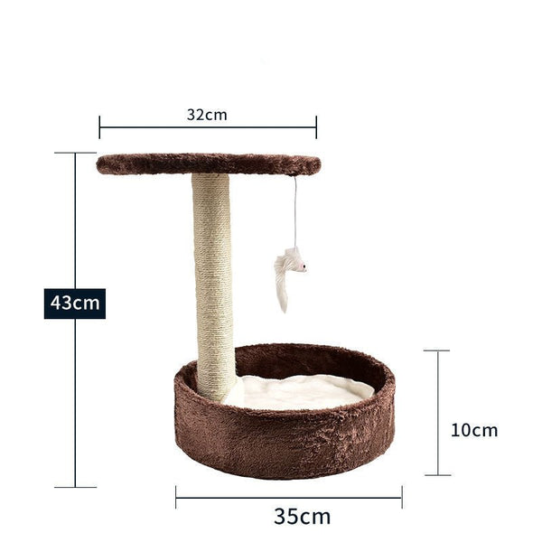 Cat Climbing Frame Litter Tree Integrated Grab - Yahko Merchandise