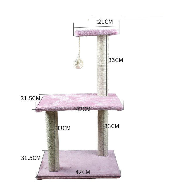 Cat Climbing Frame Litter Tree Integrated Grab - Yahko Merchandise