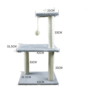 Cat Climbing Frame Litter Tree Integrated Grab - Yahko Merchandise