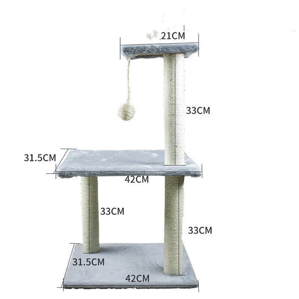 Cat Climbing Frame Litter Tree Integrated Grab - Yahko Merchandise