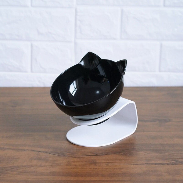 Cat Double Bowl Cat Food Bowl Protects Cervical Vertebra - Yahko Merchandise
