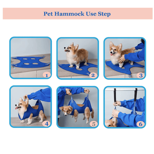 Cat Grooming Restraint Bag with Hammock - Yahko Merchandise