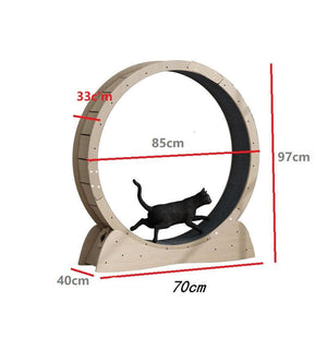 Cat Silent Treadmill Roller Large Weight Loss Exercise - Yahko Merchandise