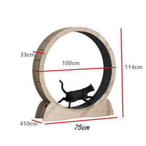 Cat Silent Treadmill Roller Large Weight Loss Exercise - Yahko Merchandise