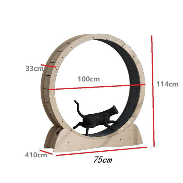 Cat Silent Treadmill Roller Large Weight Loss Exercise - Yahko Merchandise