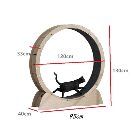 Cat Silent Treadmill Roller Large Weight Loss Exercise - Yahko Merchandise