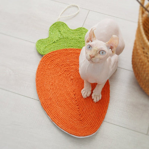 Cat Supplies Watermelon Cat Linen Mat Cat Daily Necessities Sisal Cat Claw Board - Yahko Merchandise