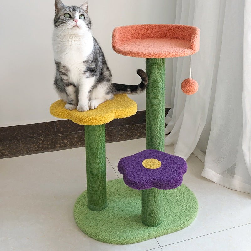 Cat Tower Cat Scratch Board Wear - resistant Cat Climbing Tree - Yahko Merchandise