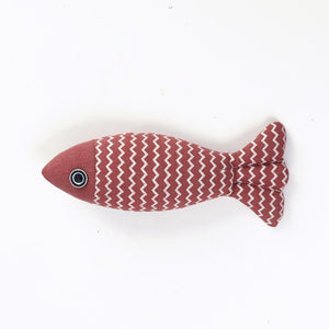 Cat Toy Funny Cat Linen Fish Pillow Self - hey Cat - Yahko Merchandise
