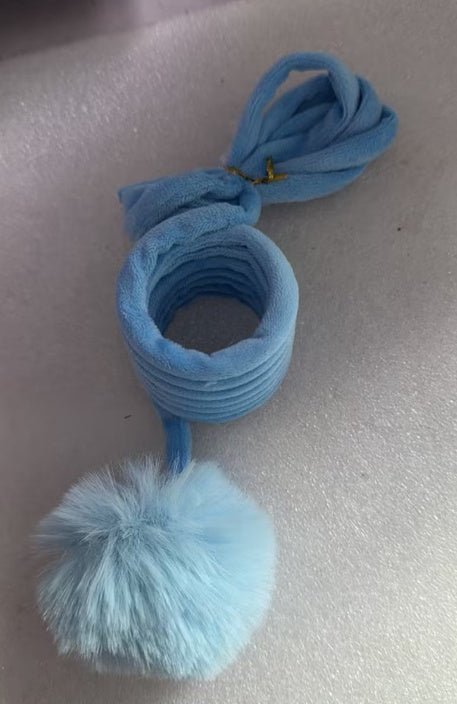 Cat Toy Self - Hi Sucker Spring Rabbit Hair Ball Interactive Play Pet Supplies Interactive Toys - Yahko Merchandise