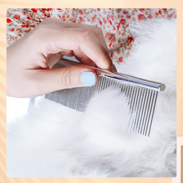 Cats Wool Pet Hair Deshedding Brush Set Comb - Yahko Merchandise