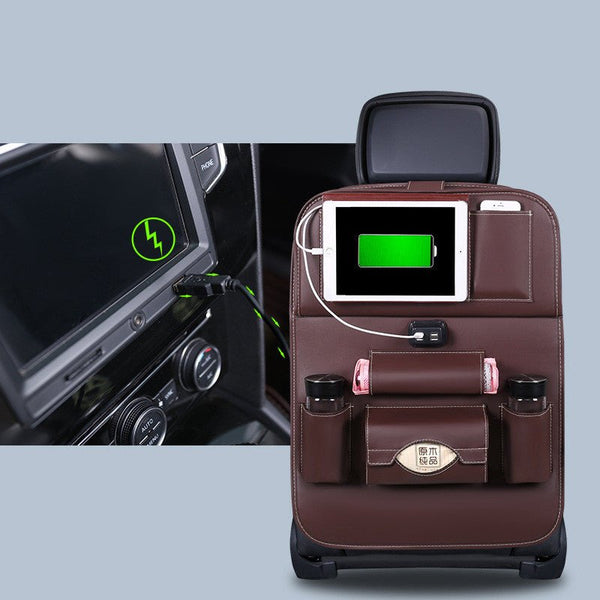 Charging Car Storage Bag Seat Hanging Bag - Yahko Merchandise