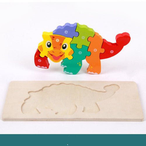 Children's Educational Toys Wooden Three - dimensional Montessori - Yahko Merchandise