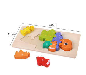 Children's Educational Toys Wooden Three - dimensional Montessori - Yahko Merchandise