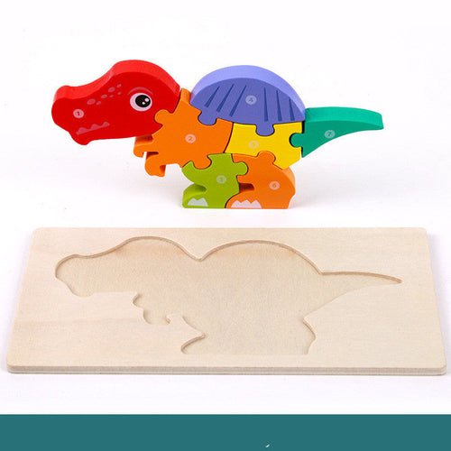 Children's Educational Toys Wooden Three - dimensional Montessori - Yahko Merchandise