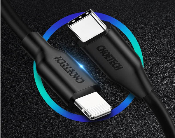 CHOETECH 2m USB - C to Lightning MFi Certified Cable - Yahko Merchandise