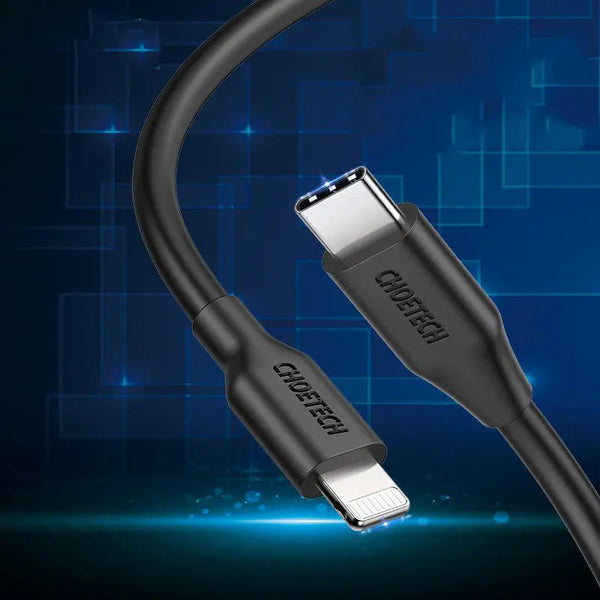 CHOETECH 2m USB - C to Lightning MFi Certified Cable - Yahko Merchandise