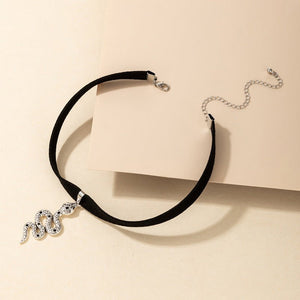 Chokers Witchy Gothic Grunge Collar Velvet Necklace Dark Jewelry For Gift - Yahko Merchandise